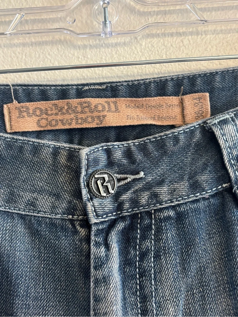 Men's Rock & Roll Denim men's bootcut Double Barrel relaxed fit jeans